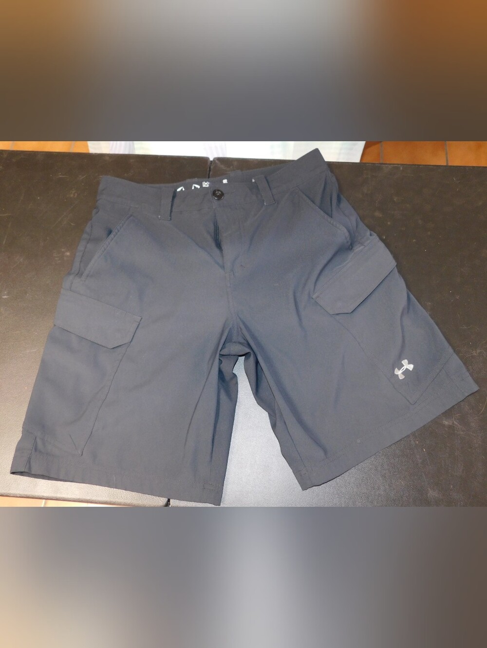 Under Armour Men's Black Cargo Shorts - Utility Fit